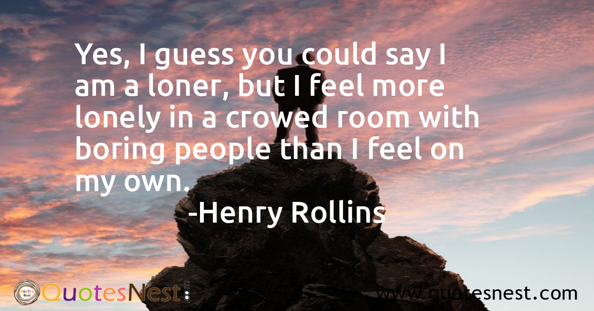 Alone_Henry Rollins_3_small