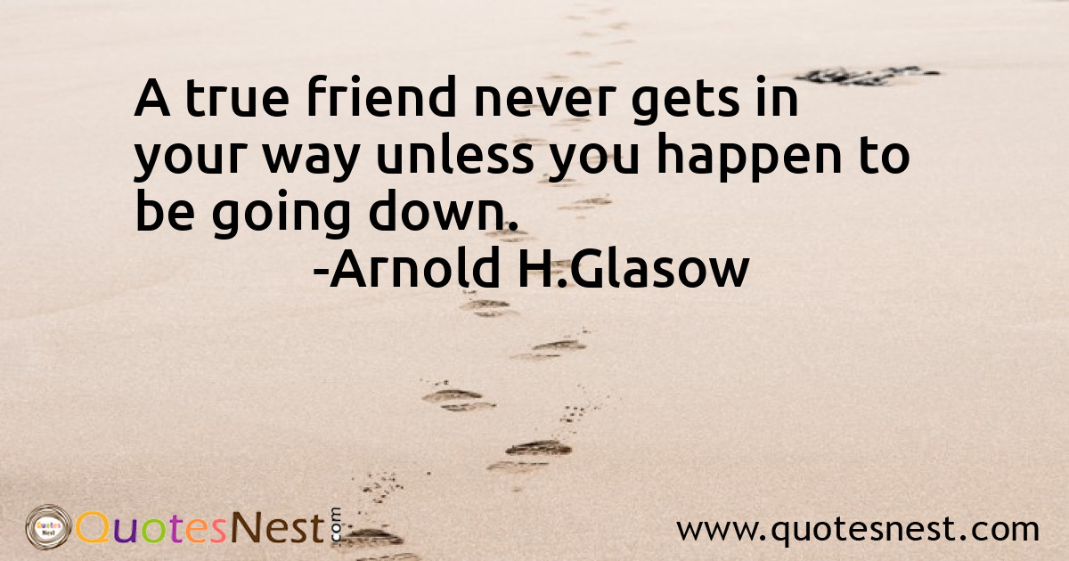 Friendship_Arnold H.Glasow_2_small