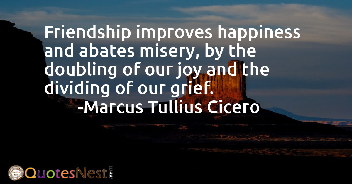 cicero on friendship