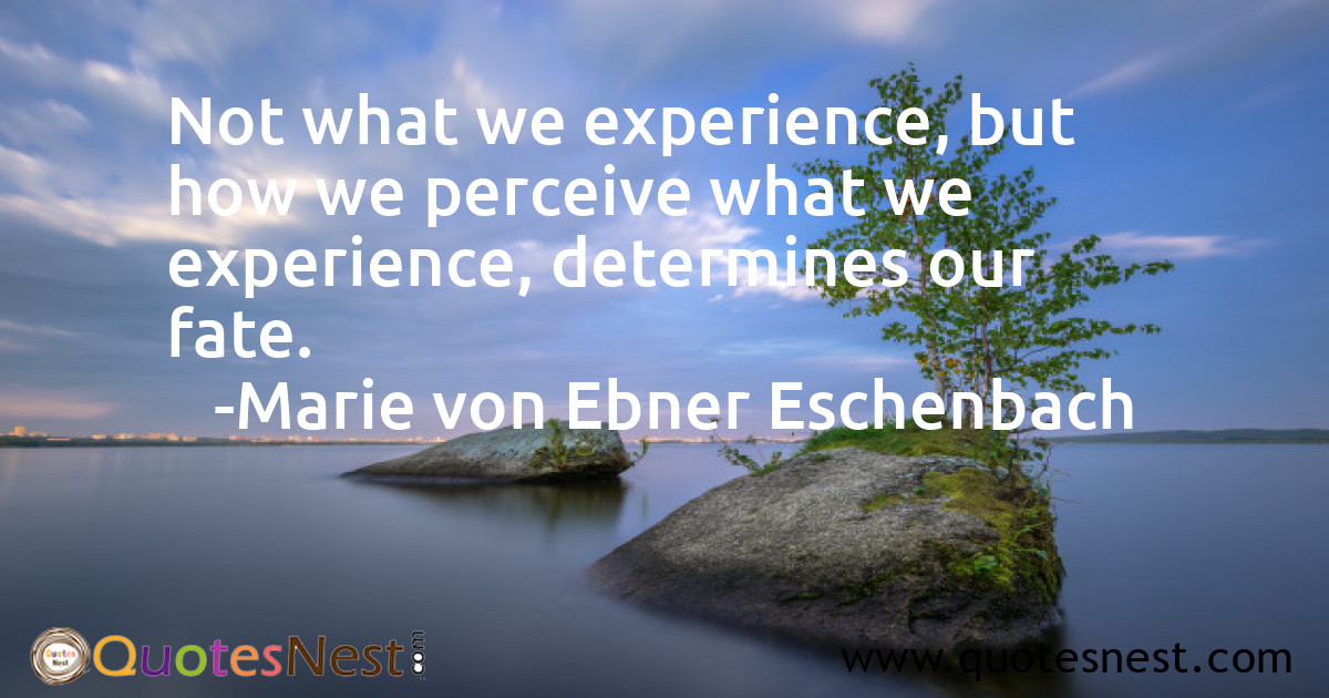 Experience Quotes 1846