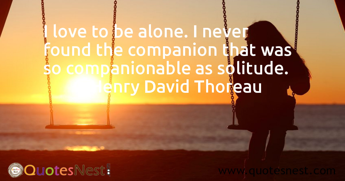 Alone_Henry David Thoreau_2_small