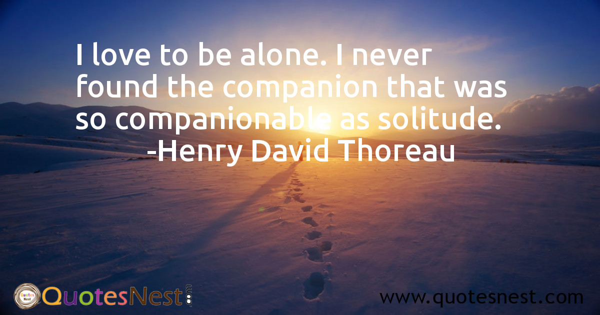 Alone_Henry David Thoreau_5_small