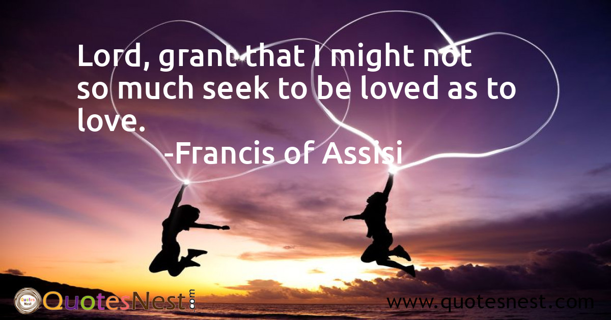 Love_Francis of Assisi_4_small
