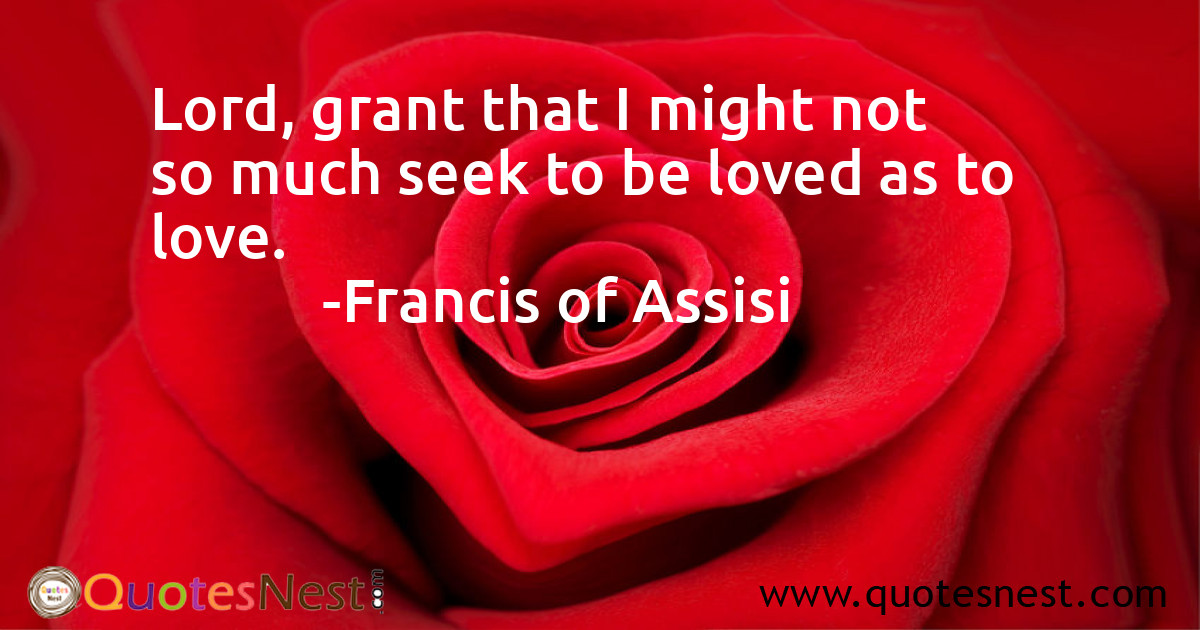 Love_Francis of Assisi_5_small
