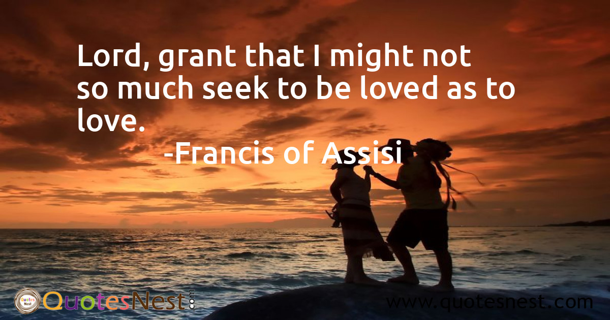 Love_Francis of Assisi_2_small