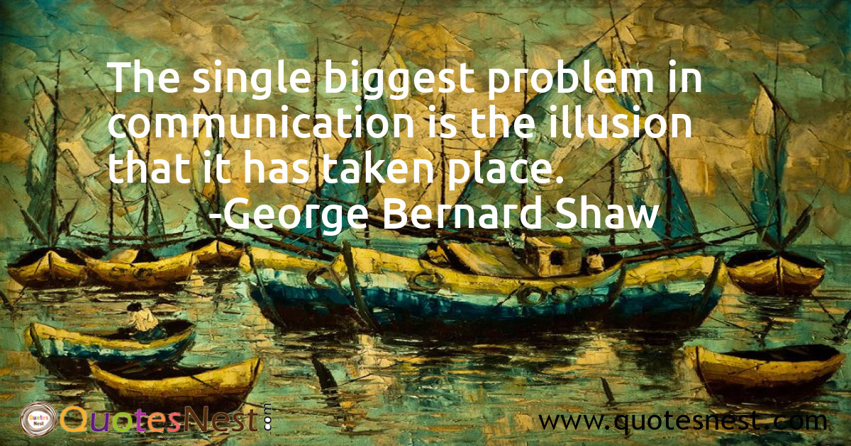 Communication_George Bernard Shaw_4_small